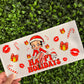 Y20 Betty Happy Holidays Single Sided UVDTF WRAPS