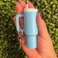 Solid Color Mini Keychain Tumblers
