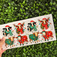 Y8 Cow Christmas Single Sided UVDTF WRAPS