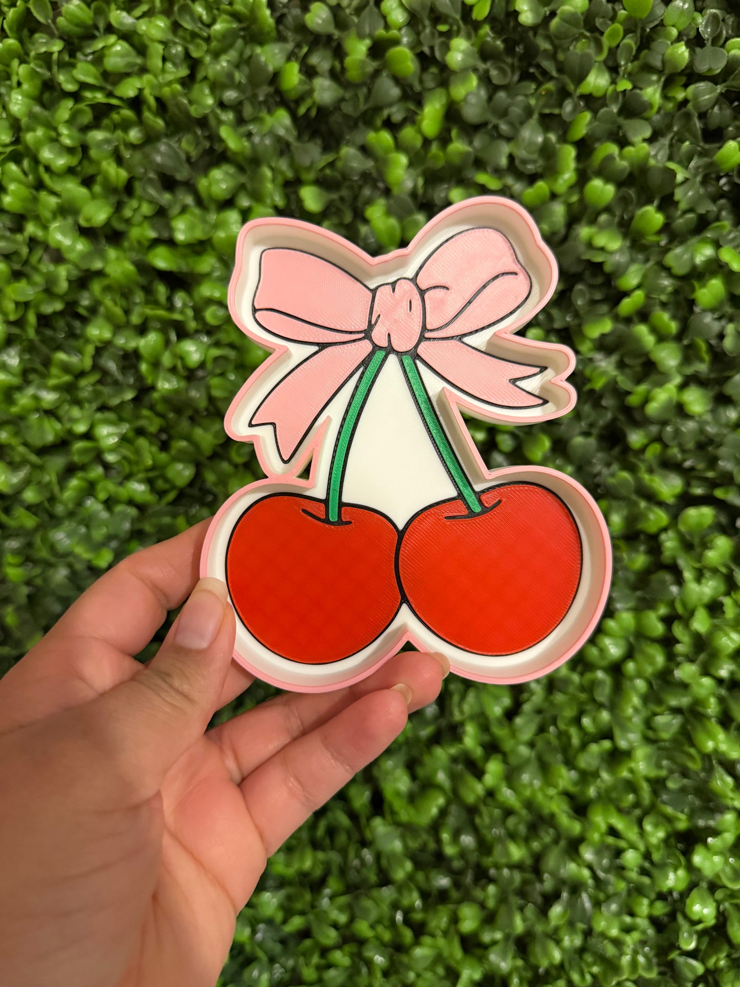 Cherries Tray Multi Use Tray SOLD INDIVIDUALLY