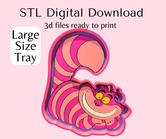 Wonderland Cat Tray Multi Use Tray Digital Download