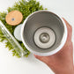 16 Ounce Stainless Steel Sublimation Can with Two Lids and Plastic Straw Blanks