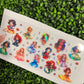 #233 Baby Princess Holographic UVDTF WRAPS