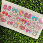 #273 Nurse Healthcare Doodles Holographic UVDTF WRAPS