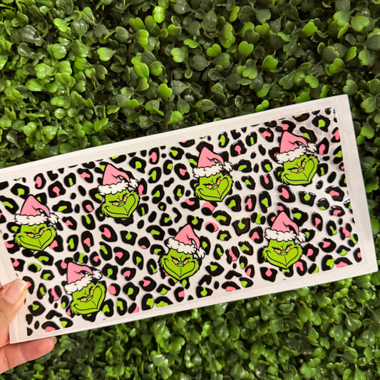 Y46 Pink and Green Single Sided UVDTF WRAPS