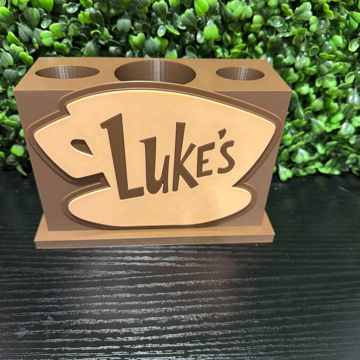 Lukes Coffee Drill & Glue Holder