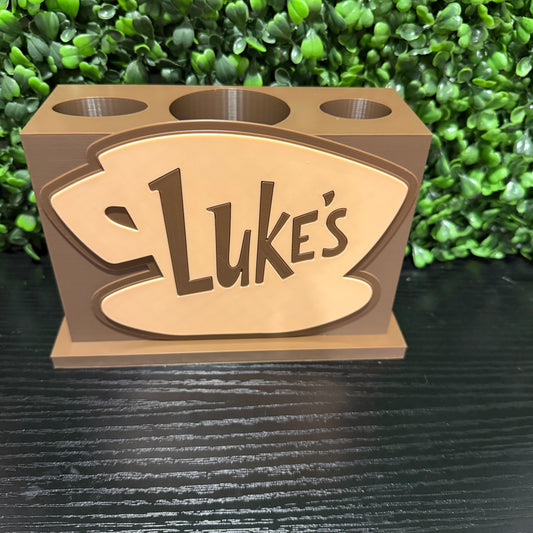 Lukes Coffee Drill & Glue Holder