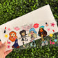 S46 Dolls and Makeup Single Sided UVDTF WRAPS