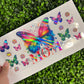 #243 Mom Rainbow Butterflies Holographic UVDTF WRAPS