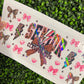 #277 Senior Class of 2025 Cheetah Pink Bows Holographic UVDTF WRAPS