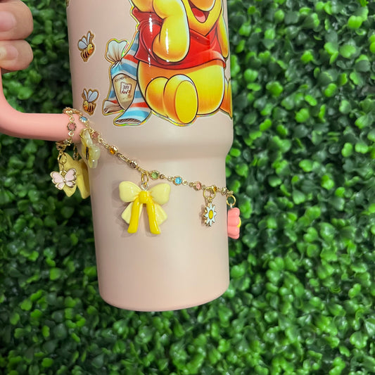 CUSTOM MADE Tumbler Charm Bracelet