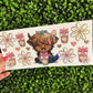 M6 Coffee Cow Hearts Holographic UVDTF WRAPS