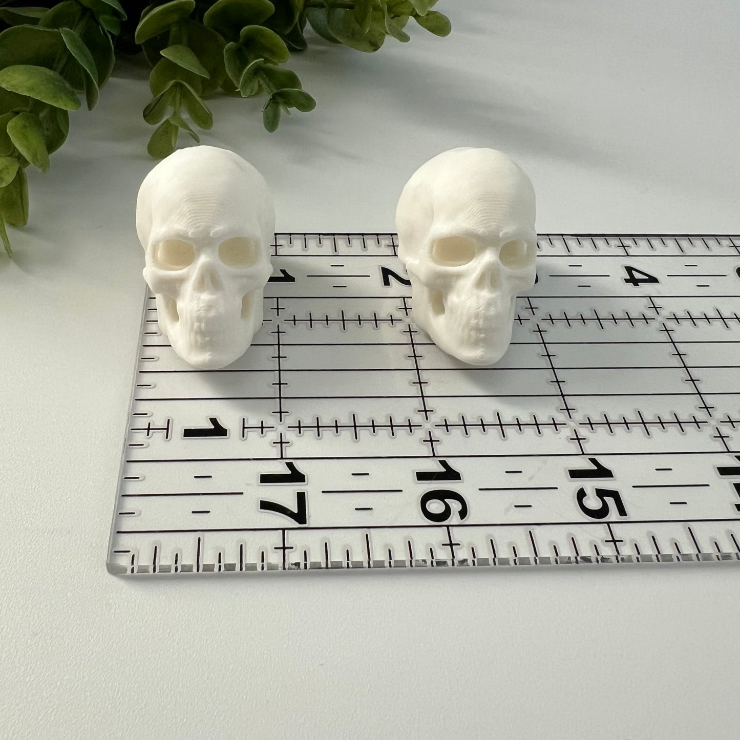 Skull Straw Topper