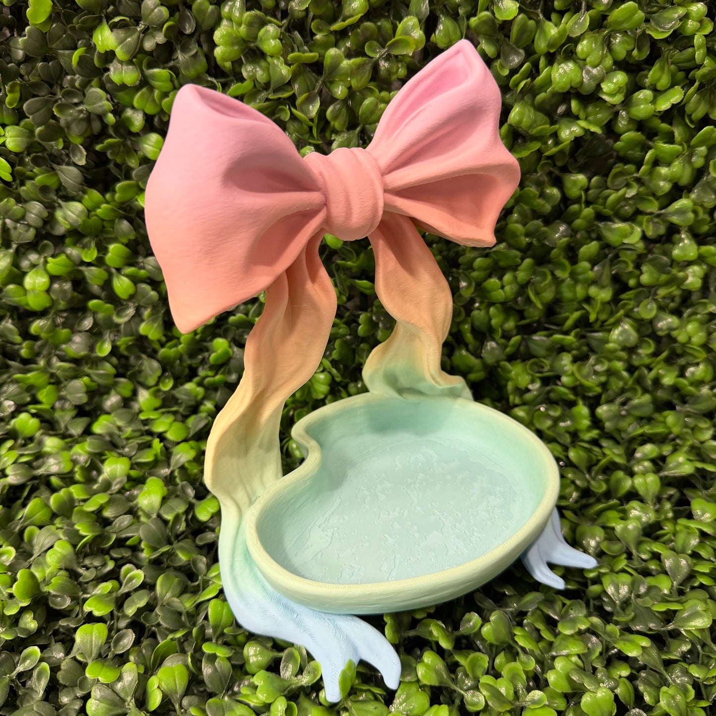 Tall Vintage Bow Tray Multi Use Tray Sold Individually