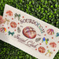 #279 Sourdough Green Bows Holographic UVDTF WRAPS