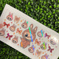 #227 Brown Bubus Holographic UVDTF WRAPS