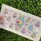#226 Purple Bubus Holographic UVDTF WRAPS