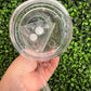 20 oz Acrylic Mason Mug with handle with Lids and Plastic Straw Cup Blanks PRE-DRILLED