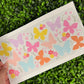 #299 Pastel Butterfly Floral Single Sided UVDTF WRAPS