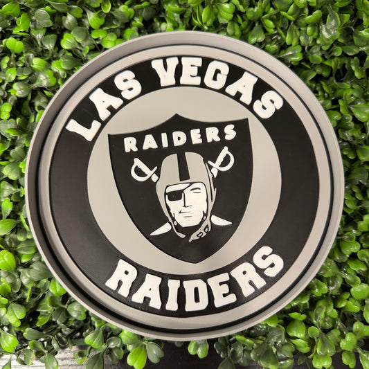 Black & Grey Football Team Tray Multi Use Tray SOLD INDIVIDUALLY