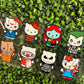 Q5 Spooky Cat Characters  Single Sided UVDTF WRAPS