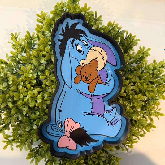 Donkey with Teddy Tray Multi Use Tray SOLD INDIVIDUALLY