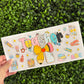 E8 Teacher Daisies Doodles Single Sided UVDTF WRAPS