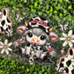 M16 Hot Mess Cow Single Sided UVDTF WRAPS