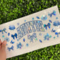 249 Auntie Blue Floral Holographic UVDTF WRAPS