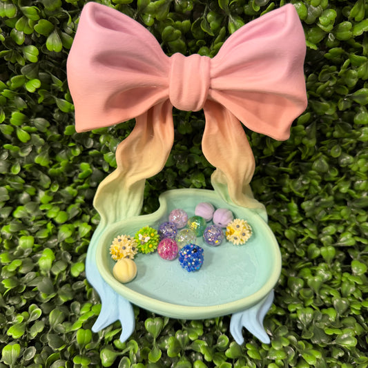 Tall Vintage Bow Tray Multi Use Tray Sold Individually