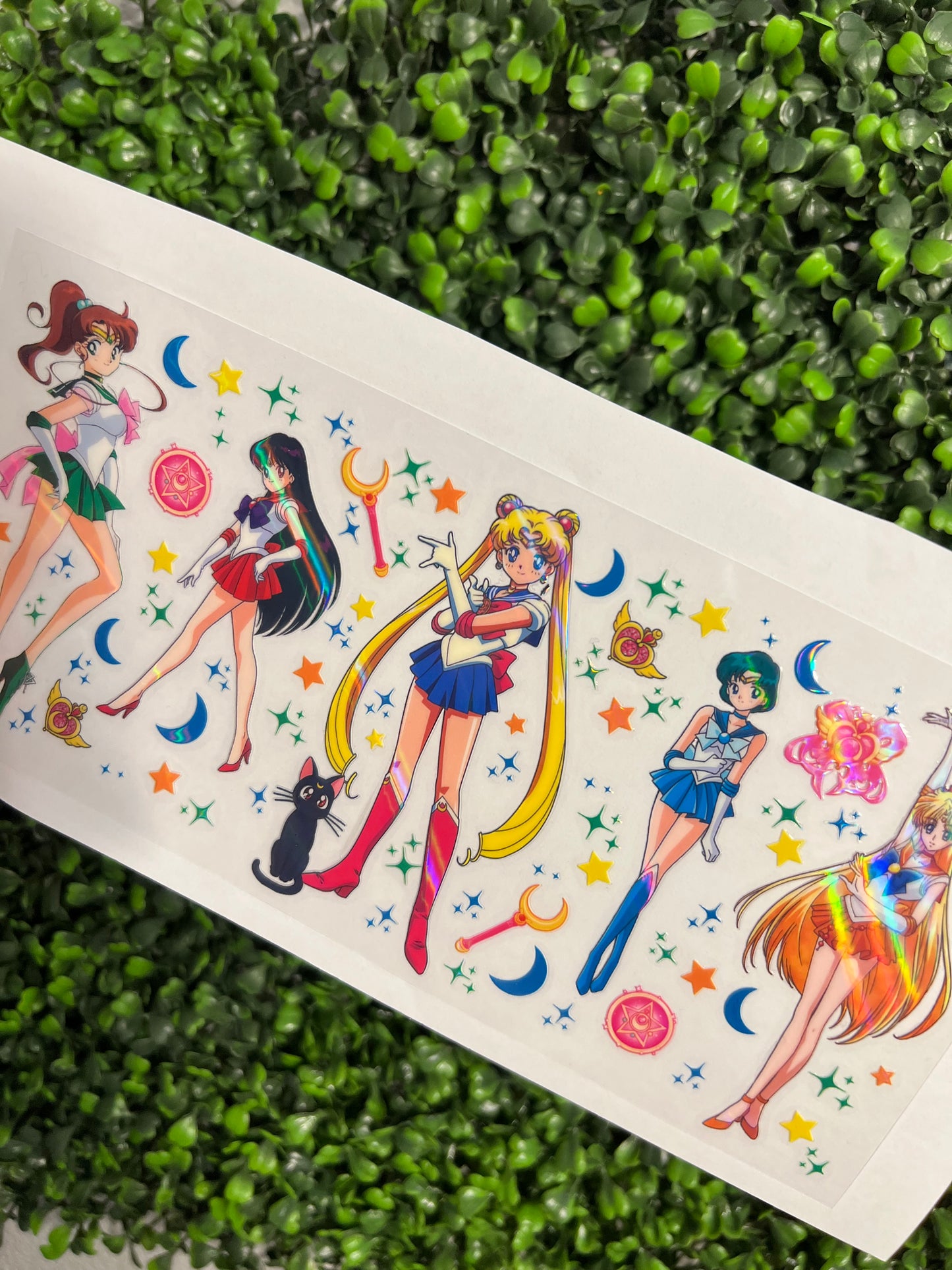 #234 Anime Girls Holographic UVDTF WRAPS