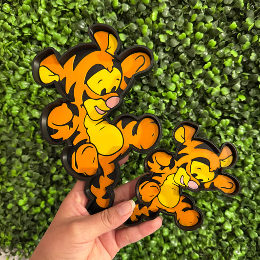 Orange Tiger Tray Multi Use Tray SOLD INDIVIDUALLY
