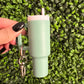 Solid Color Mini Keychain Tumblers