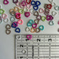 Pearl Hearts Mix Nail Charms Mixed Colors 70 pcs
