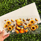 R5 Honey Bear and Sunflowers Single Sided UVDTF WRAPS