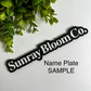 Personalized Name Plate