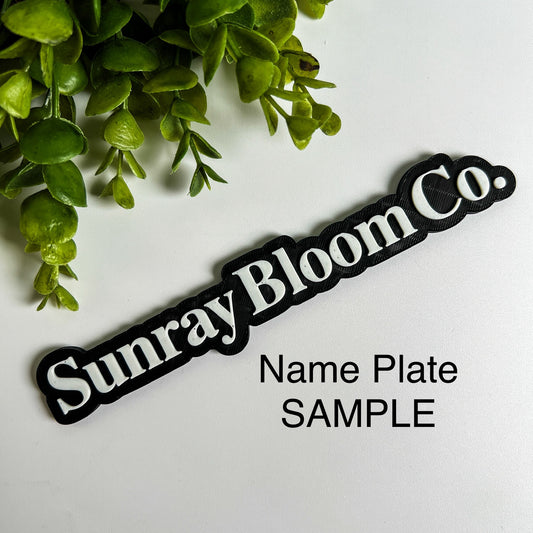 Personalized Name Plate