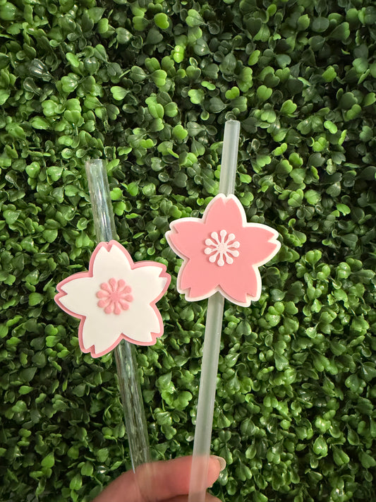 Sakura Flower Straw Topper SOLD INDIVIDUALLY