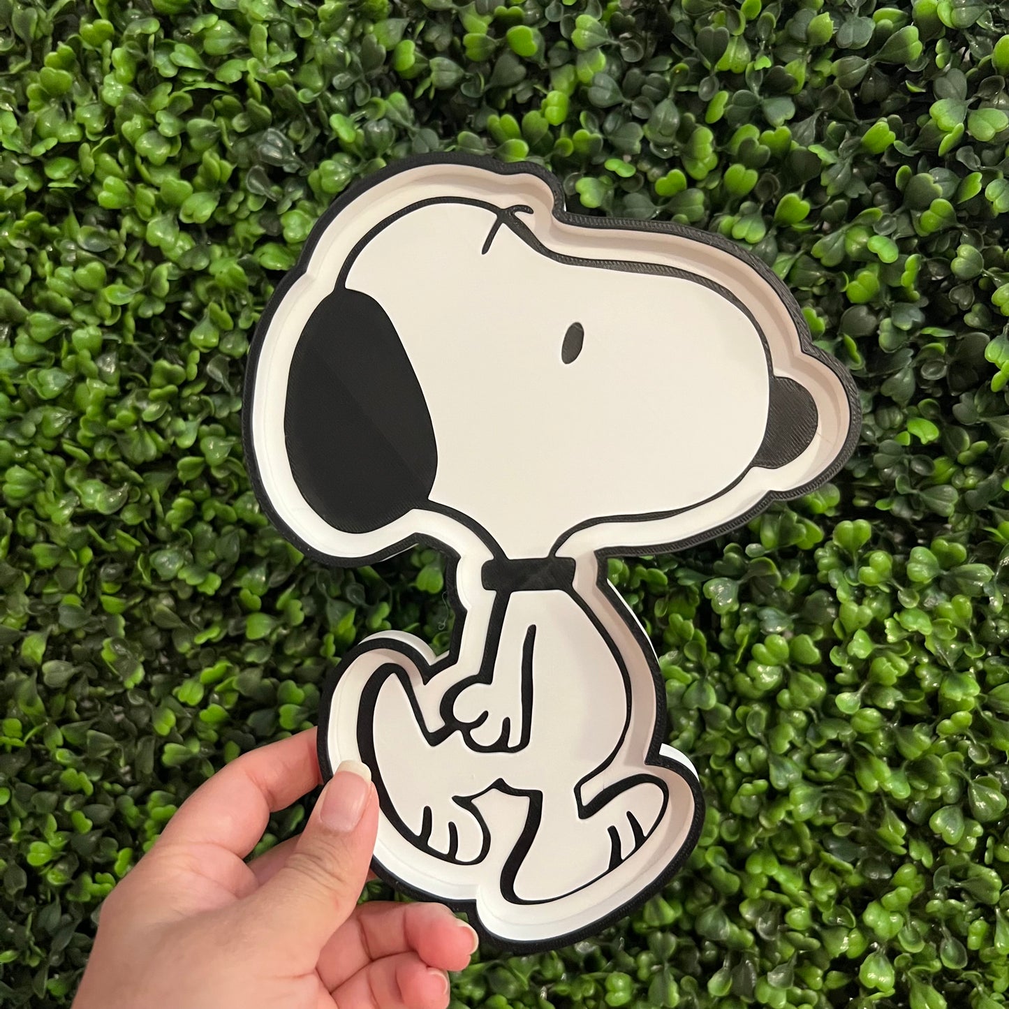 Black & White Dog Tray Multi Use Tray Sold Individually