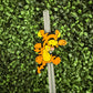 Orange Tiger Straw Topper