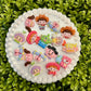 Toys Flat Back Charms Mixed 8 pcs
