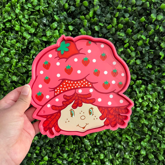 Strawberry Girl Tray Multi Use Tray Sold Individually
