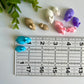 Dainty Bunny Flat Back Charms Mixed Colors