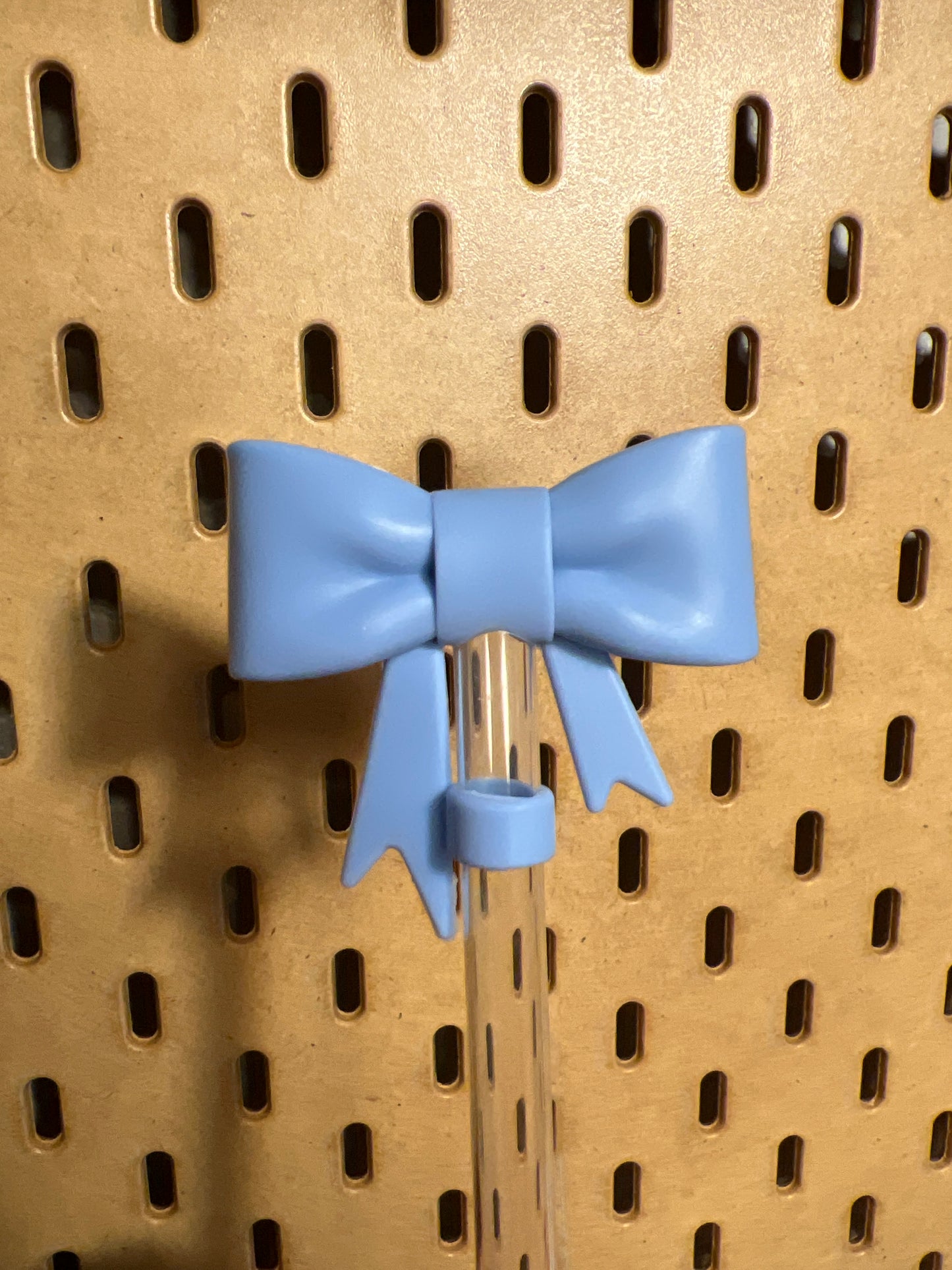 Silicone Bow Straw Topper