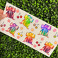 N4 Dr. P Soda Cherry Floral  Holographic UVDTF WRAPS