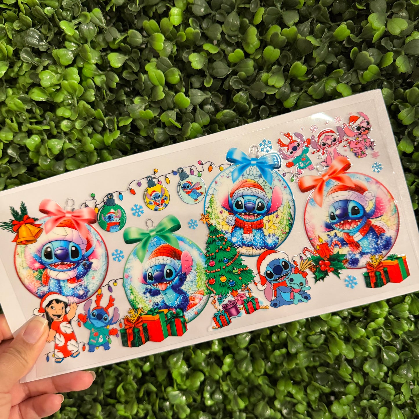 Y33 Alien Ornaments Single Sided UVDTF WRAPS