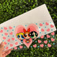 S44 Power Girls and Hearts Single Sided UVDTF WRAPS