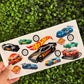 U19 Hot Cars Single Sided UVDTF WRAPS