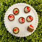 WaffleBow Ice Cream 3d Charms Mixed 4 pcs