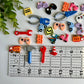 Boy Charms Flat Back Charms Mixed